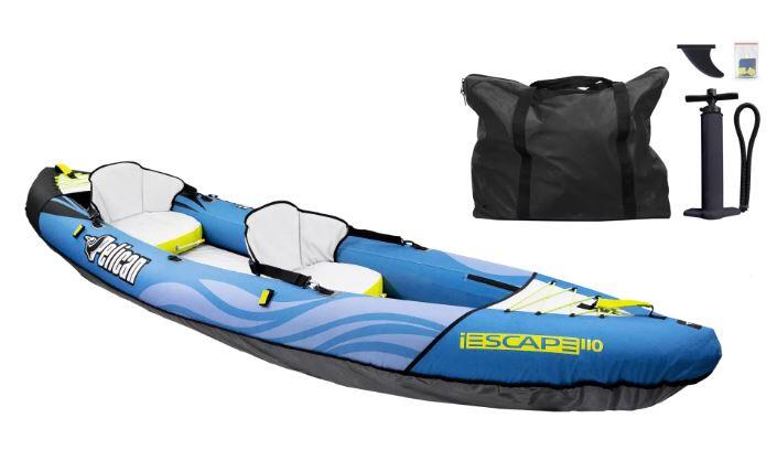 Dmuchany kajak 1/2-osobowy Pelican iEscape 110