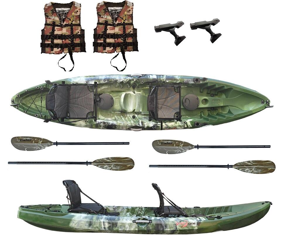 Scorpio Orinoko 3 Angler — dwuosobowy kajak wędkarski
