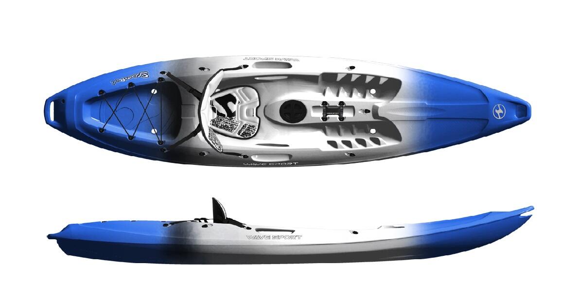 Wave Sport Scooter X — sit-on-top jednoosobowy mid-range